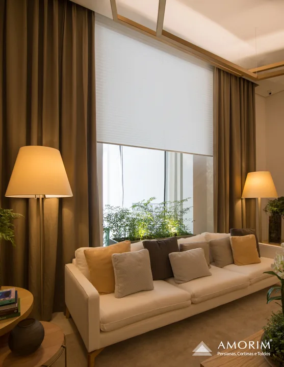 Cortina Plissada Amorim