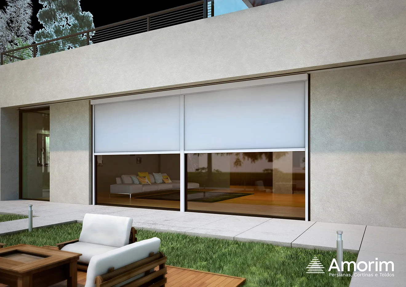 Zip System P85 Amorim — vãos compactos