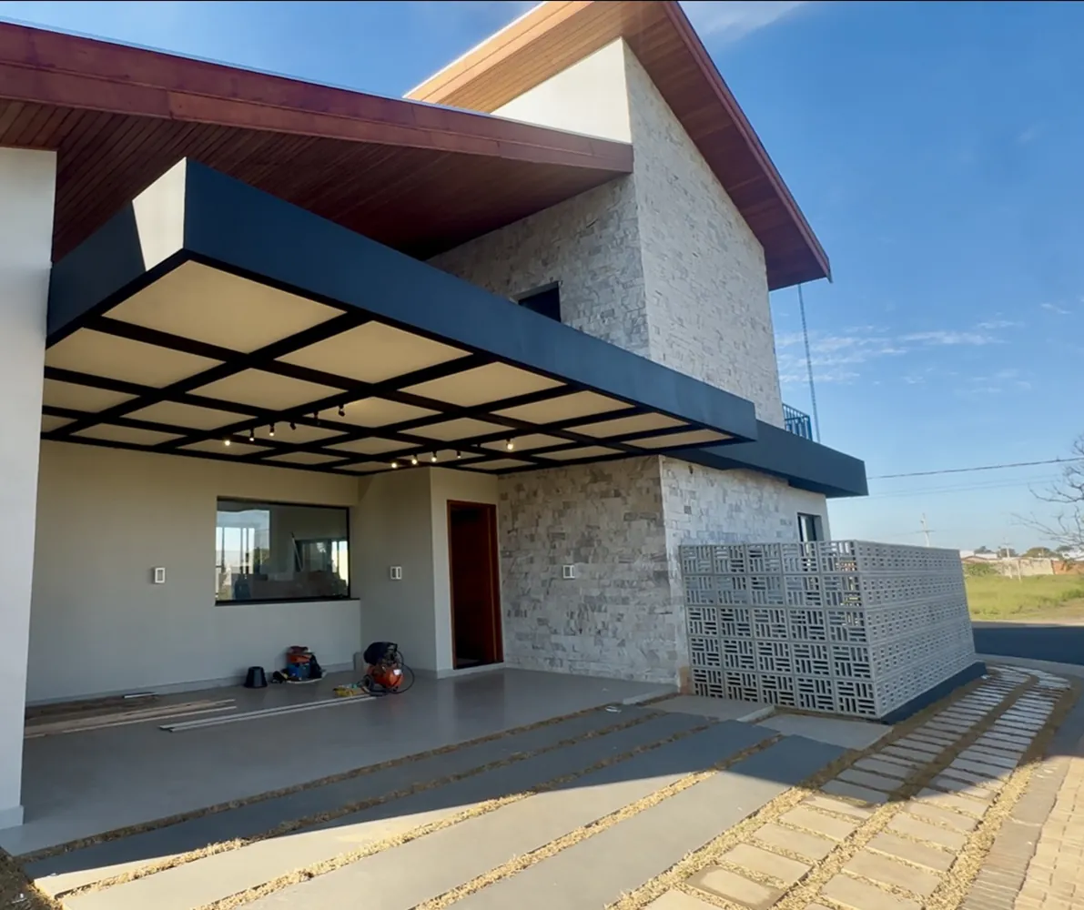 Estrutura metálica para chalé — Avaré SP