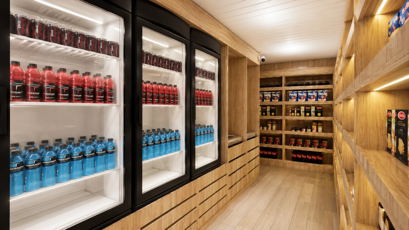 Mini mercado — detalhe 2