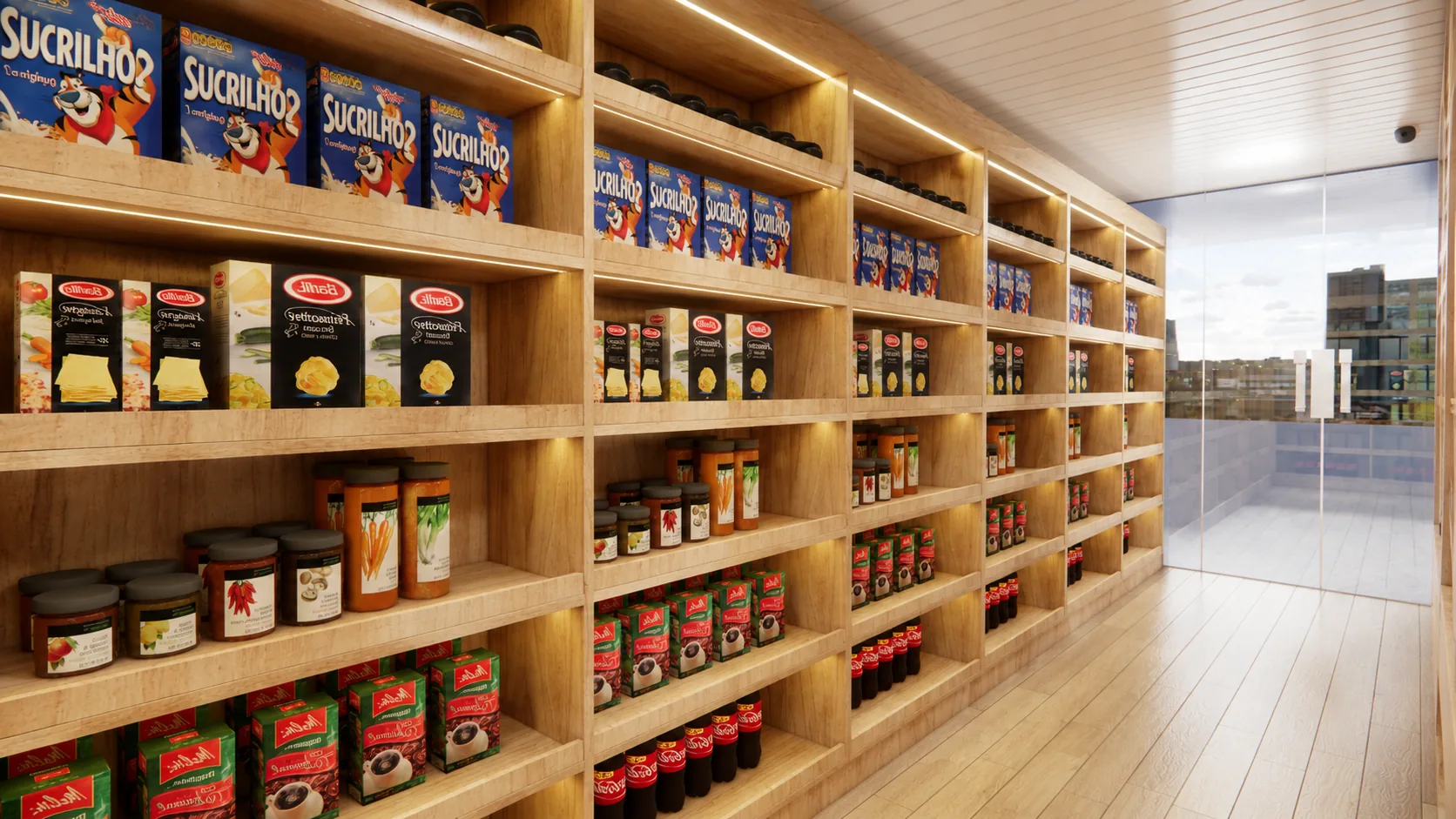 Mini mercado — detalhe 4